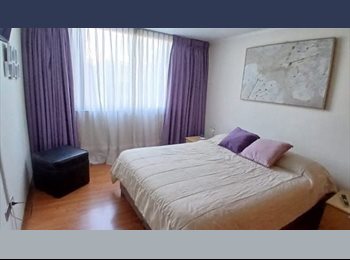 CompartoDepto CL - Habitación con Baño Privado, Parque Arauco, Vitacura - CH$430.000 por mes