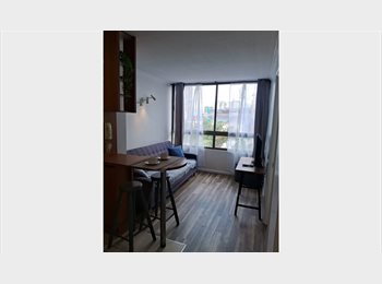 CompartoDepto CL - amoblado departamento cerca del Metro Santa Isabel y Barrio Italia, Santiago Centro - CH$620.000 por mes