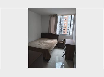 CompartoApto CO - Excelente habitación amoblada en Conjunto Parque central Ciudad del Río., Medellín - COP$ 1.350.000 por mes