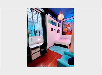 CompartoApto CO - Habitacion con ventana grande interior en La Candelaria - Angel's room, Bogotá - COP$ 1.300.000 por mes