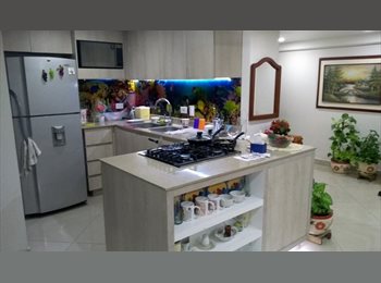 CompartoApto CO - HABITACIÓN SOLO PARA DAMAS EN LINDO APTO AL LADO DE EAFIT Y CERCA A OVIEDO, Envigado - COP$ 1.300.000 por mes