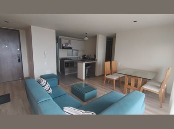 CompartoApto CO - Habitación, iluminada, vista occidental, piso 18, Bogotá - COP$ 1.300.000 por mes