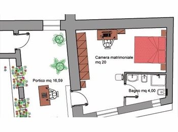 Roomgo IT - Stanza singola con bagno interno, Piedimonte San Germano - 290 € al mese
