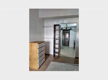 Roomgo MX - Estudio con servicios, baño privado  $15000  OCTUBRE 2026, Cuauhtémoc - MX$15,000 por mes