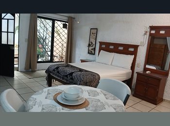 Roomgo MX - Cuarto amueblado con cocina y baño privado, Guadalajara - MX$5,200 por mes