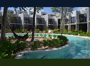 Roomgo MX - ¡ EXPERIMENTA EL VIVIR EN UN OASIS EN TULUM CON TODO QUE REQUIERES EN UN MISMO LUGAR !, México - MX$9,999 por mes