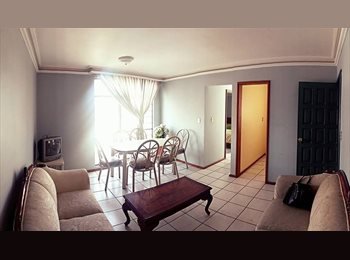 Roomgo MX - CUARTO EN RENTA EN DEPARTAMENTO DE - 2 RECÁMARAS - AMUEBLADO & SERVICIOS INCLUIDOS, Guadalajara - MX$4,800 por mes