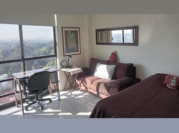 Roomgo MX - Coyoacán. Recámara amueblada: Excelente ubicación/Vista Viveros/Comparte áreas comunes, Coyoacán - MX$6,900 por mes