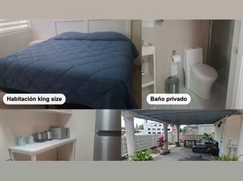 Roomgo MX - Habitación king size en Colonia Americana, zona Chapultepec, Guadalajara - MX$9,800 por mes