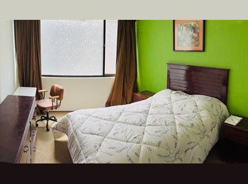 Roomgo MX - Habitación privada amueblada - para mujeres, Cuauhtémoc - MX$14,000 por mes