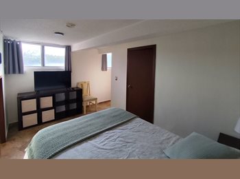 Roomgo MX - Bella y cómoda habitación para relajarte, Naucalpan - MX$8,000 por mes