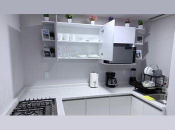 Roomgo MX - Habitación | Baño y Refrigerador Privado | AC | TV 43, Zapopan - MX$7,890 por mes