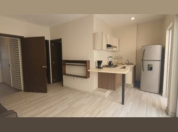 Roomgo MX - Departamento amueblado cerca del parque Alcalde, Guadalajara - MX$13,500 por mes