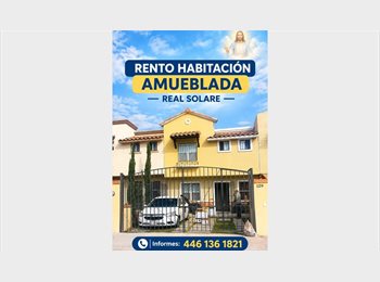 Roomgo MX - Habitación amoblada en renta, El Marqués - MX$3,700 por mes