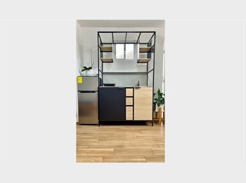 Roomgo MX - Loft amueblado con cocina y baño privados | Zona Hospitales, Puebla, Puebla - MX$5,900 por mes