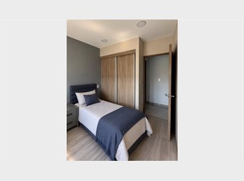 Roomgo MX - Habitación con baño privado en Escandón, todo incluido, gym y terraza, Cuauhtémoc - MX$14,000 por mes