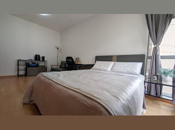 Roomgo SG - Renovated Studio Concept Bedroom for Rent in Hougang, Buangkok - $2,400 pm