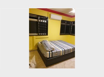 Roomgo SG - MASTER BEDROOM SHARING WITH A FEMALE TENTANT S$550, Eunos - $550 pm