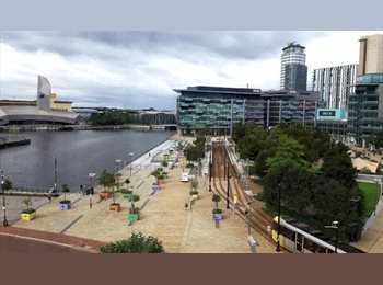 Roomgo UK - Flatshare at the heart of Media City, Salford - £650 pcm