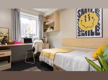 Roomgo UK - Extra Large Standard Single - Ensuite, Edge Hill - £132 pcm
