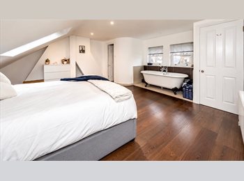 Roomgo UK - Huge en-suite double + roof terrace, Nine Elms SW8 Zone 1, South Lambeth - £2,000 pcm